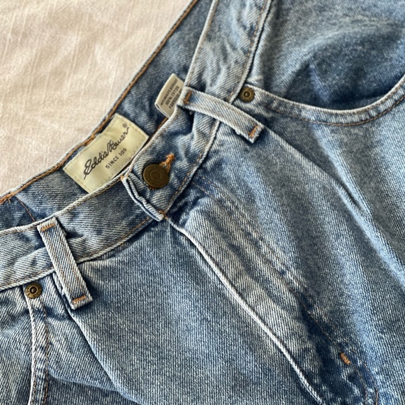 Vintage 90s Eddie Bauer High Waisted Mom Jeans - Size 10 Tall - Picture 4 of 5